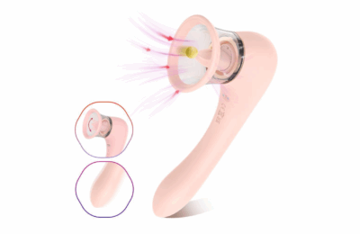 Tongue licking vibrator