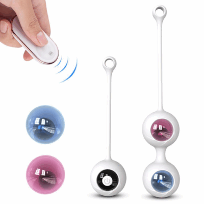 Rechargeable Remote Control Vibrating Kegel Ball Set