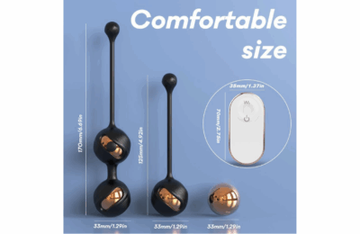 Rechargeable Remote Control Vibrating Kegel Ball Set