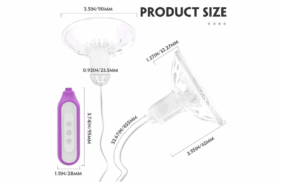 Breast Massager/External vibrator after disassembly