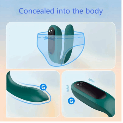 Wear a vibrator(Remote control)